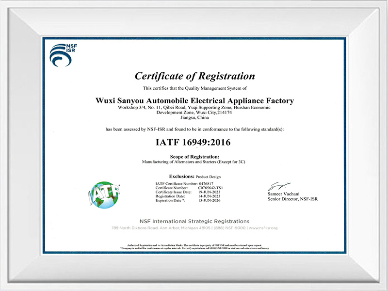 Osvedčenie o registrácii